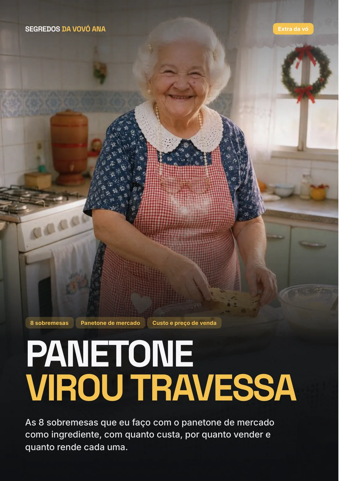Capa do Panetone Virou Travessa
