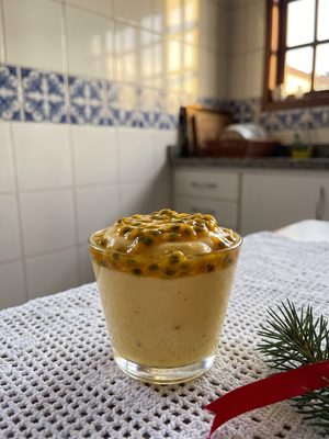 Mousse de maracujá